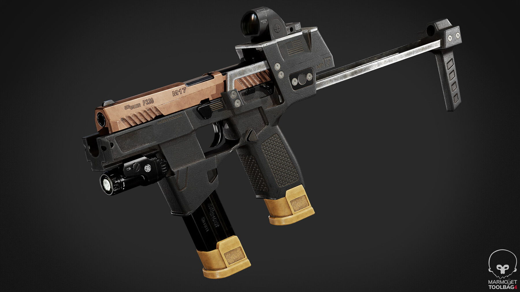 おまけ多数 FLUX MP17 DELTA AIRSOFT FDタイプ FLUX MP17 キット SIG AIR(VFC) ガスブロー