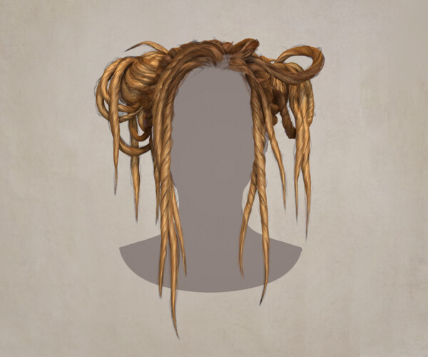 ArtStation - Realtime dreads | Game Assets