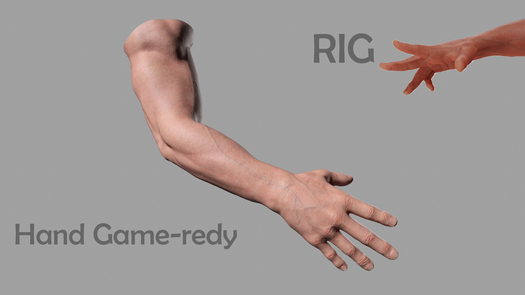 ArtStation Arm/Hand GameReady Resources