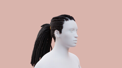 Dreadlocks Long Ponytail