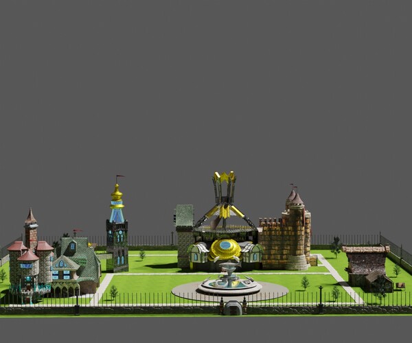 ArtStation - King’s Mansion | Resources