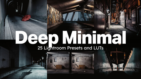 25 Deep Minimal Lightroom Presets and LUTs