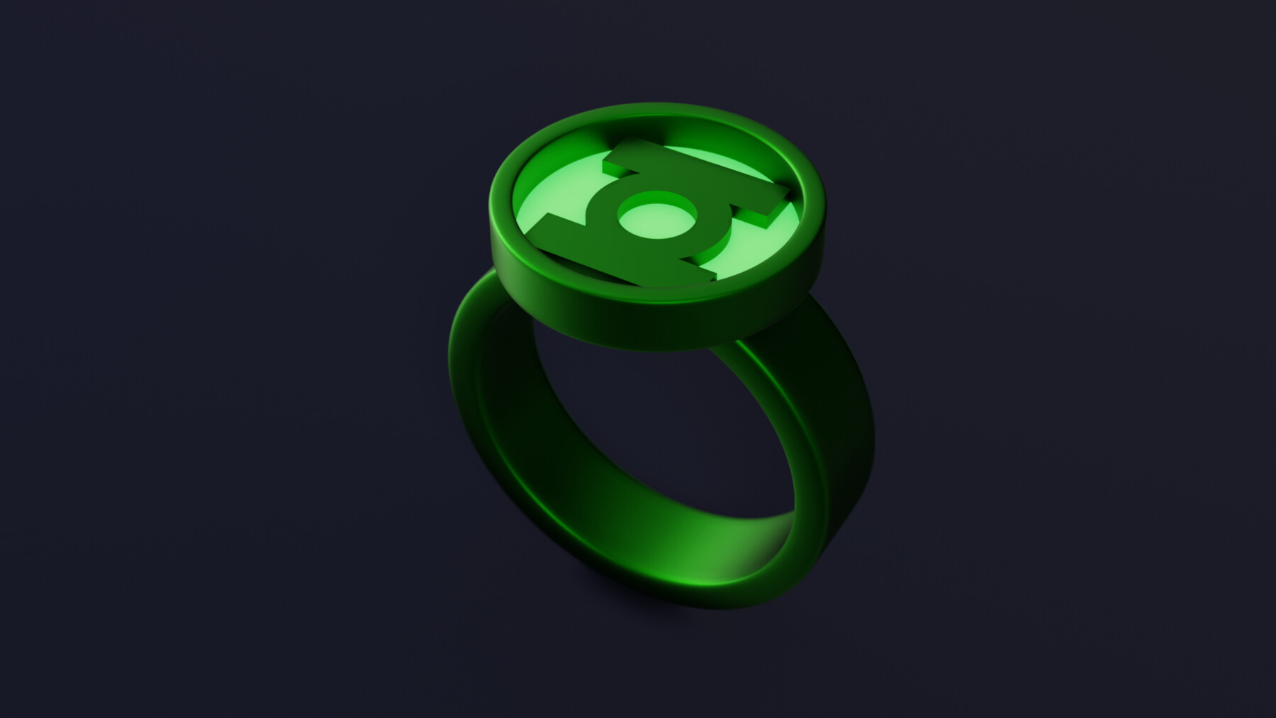 JENNIE SHOP New Men's Ring Green Lantern Power India | Ubuy