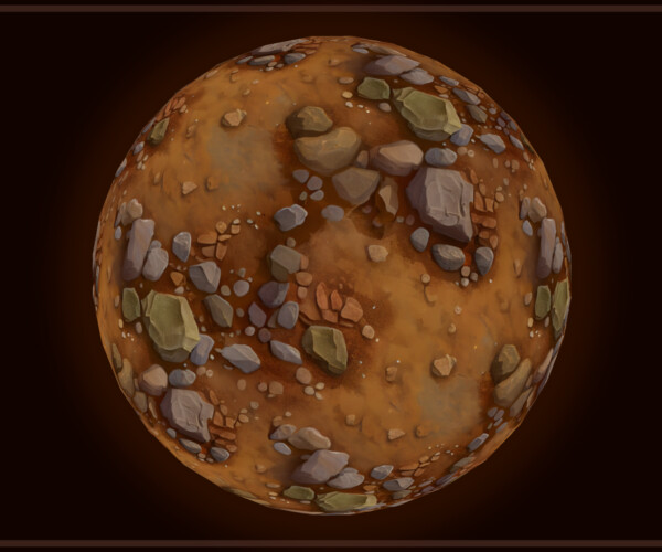 ArtStation - Ground: Earth And Rocks -- 20 TEXTURES -- (Hand-painted ...