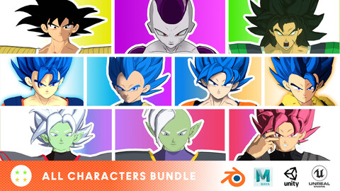 All Characters Bundle - Project 4 star