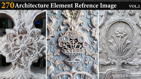 270 Architecture Elements Reference Image _ VOL.2