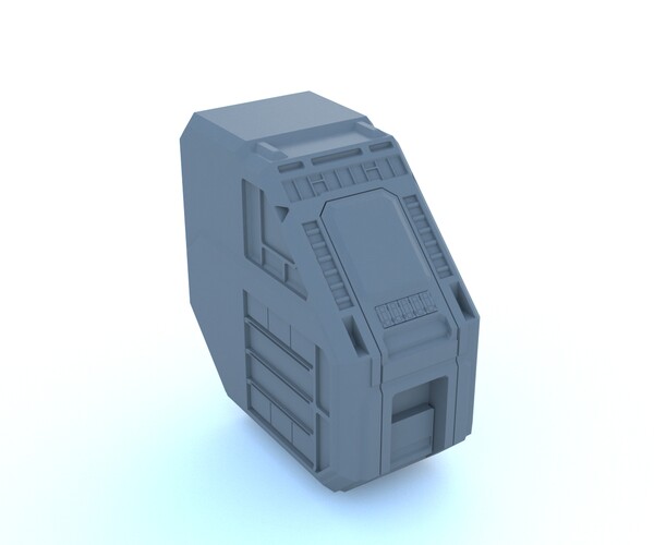 ArtStation - Sci Fi structures kitbash | Resources