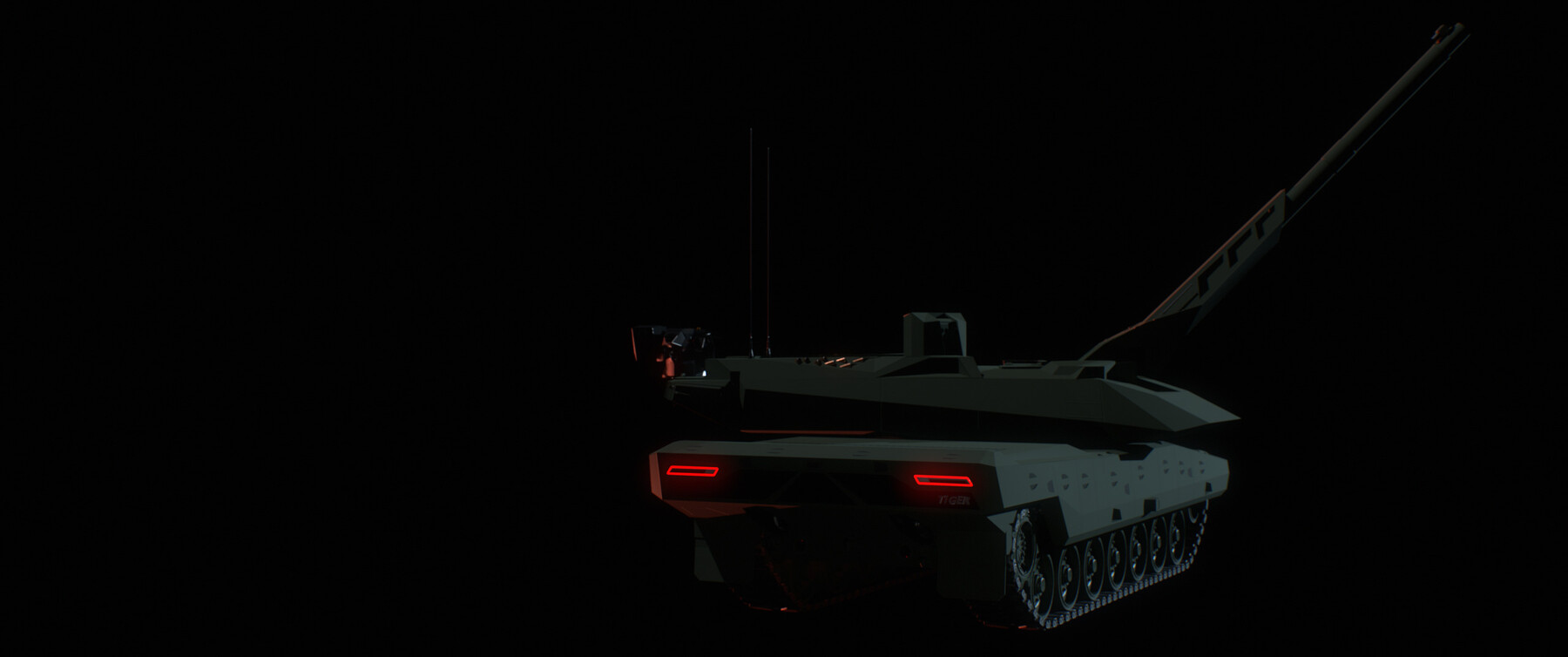 ArtStation Tiger 3A Game Assets