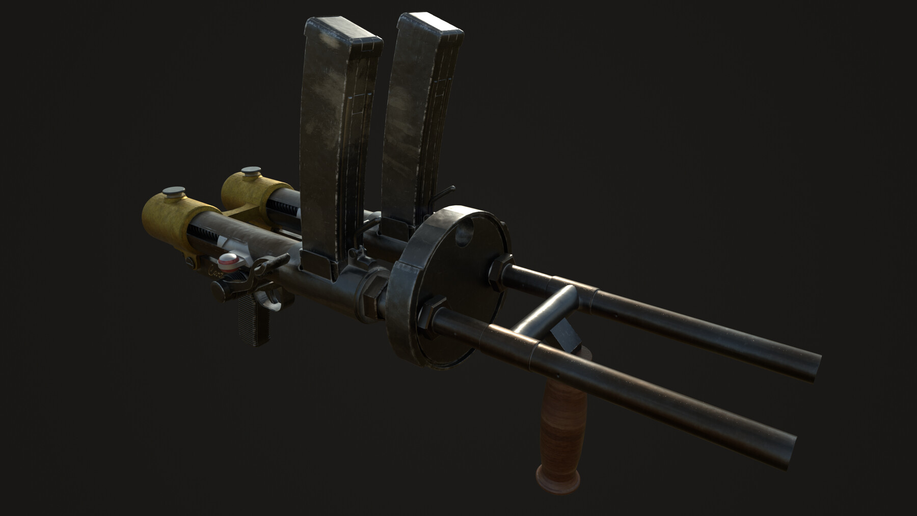 ArtStation - Villar Perosa M1915 | Game Assets