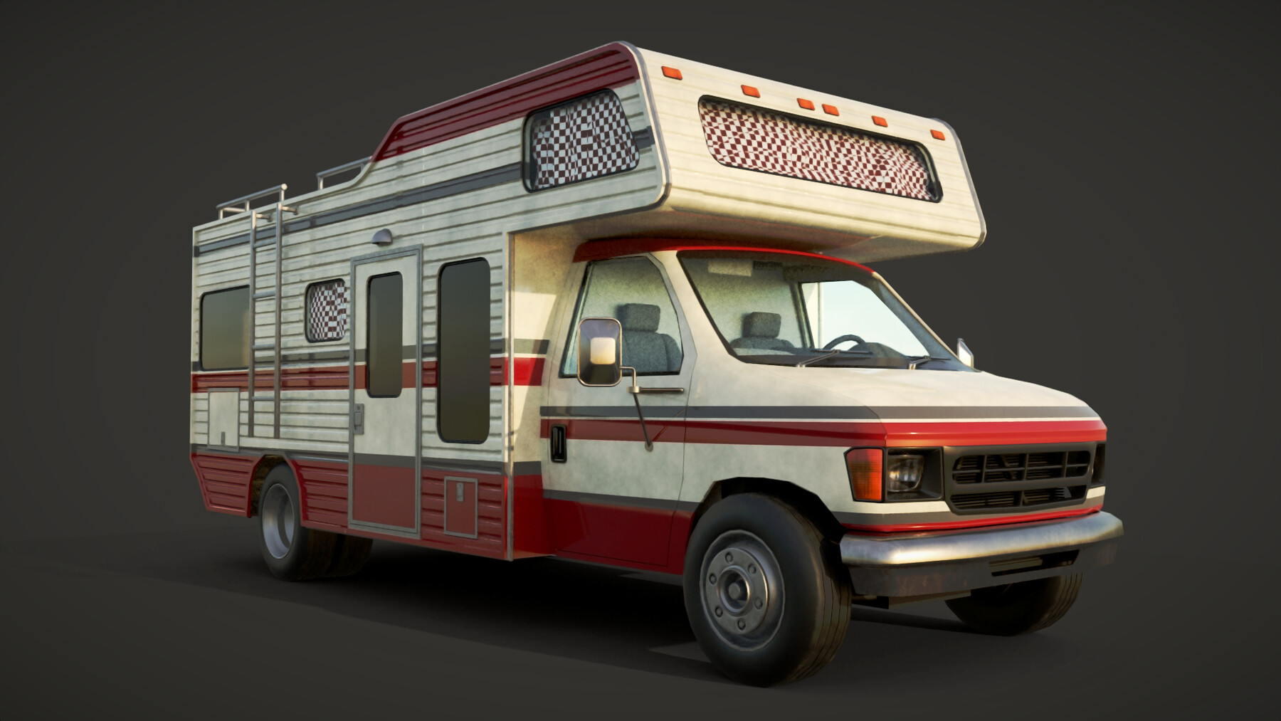 ArtStation camper van truck Game Assets