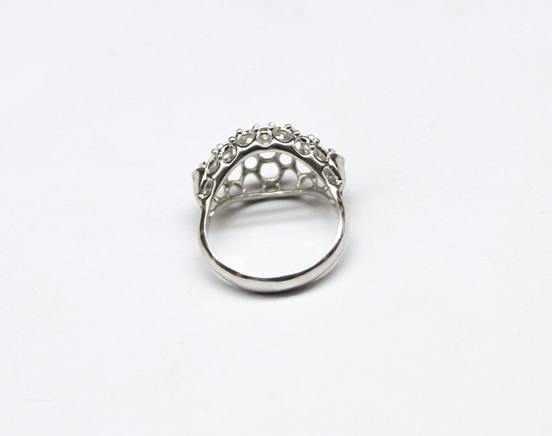 ArtStation - Delicate ring with an openwork pattern. Printable jewelry ...