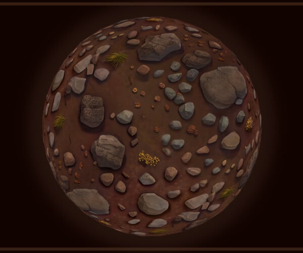 ArtStation - Ground: Earth And Rocks -- 20 TEXTURES -- (Hand-painted ...