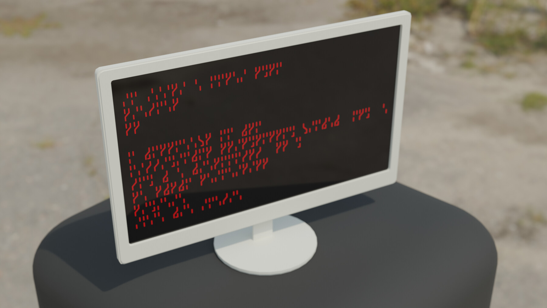 ArtStation Terminal Output (Blender 3+, Procedural) Game Assets