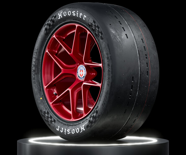 ArtStation - Hoosier D.O.T. Drag Radials DR2 Slick • 275/40 R17 (Real ...