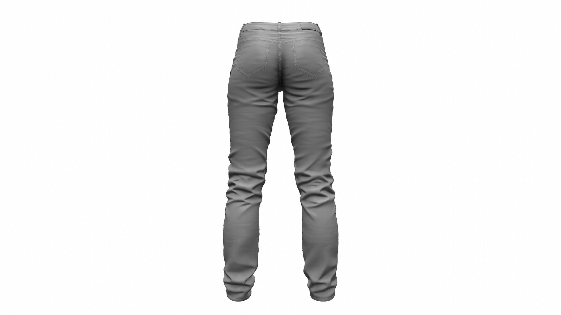 ArtStation - Womens Jeans High Poly 3d model (ZTL/OBJ) | Game Assets