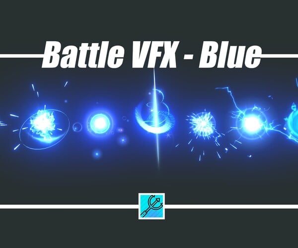 ArtStation - Battle VFX - Blue | Game Assets