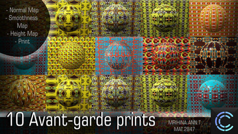 .Avant-garde prints.