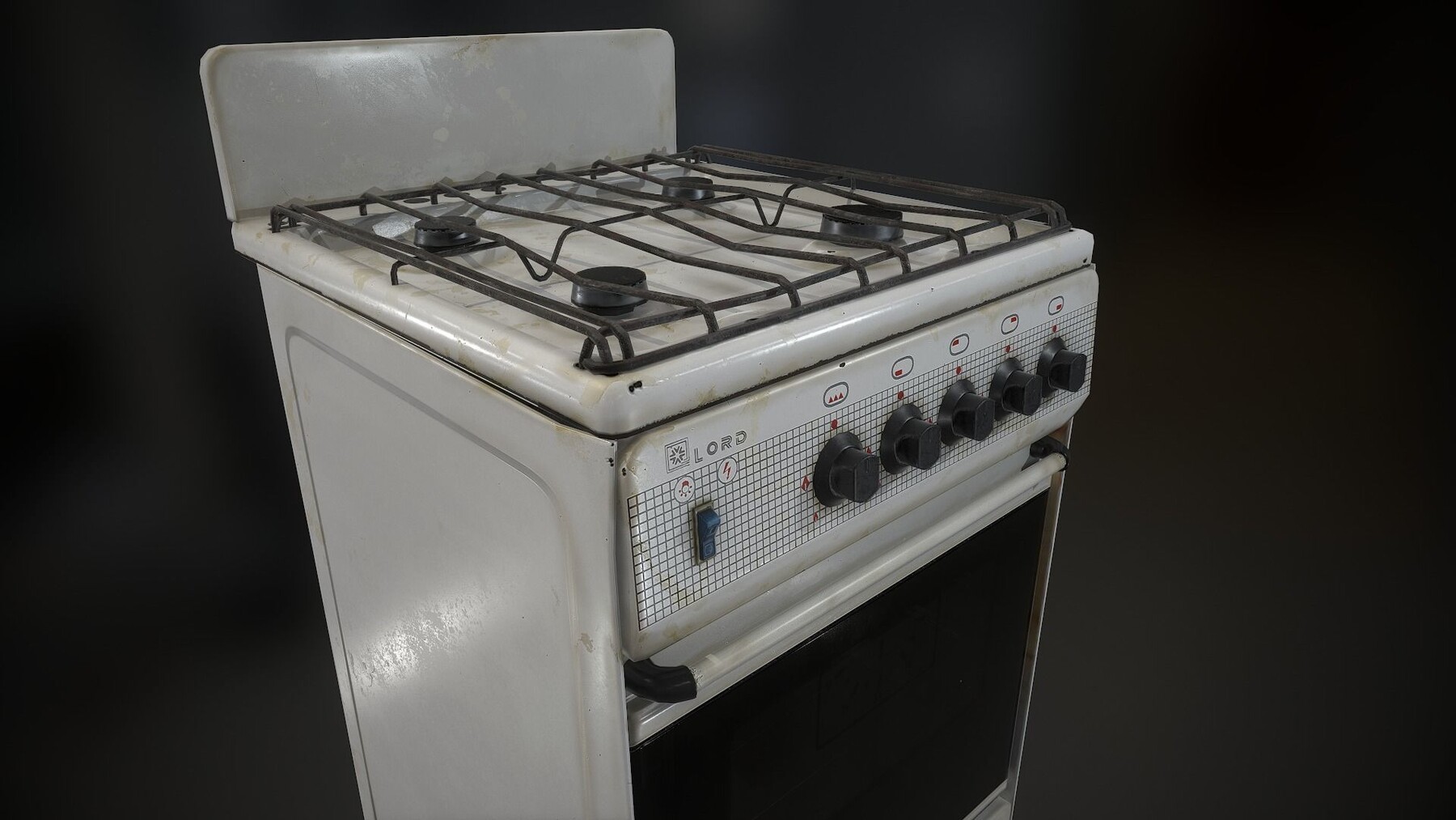 ArtStation Gas Stove Game Assets