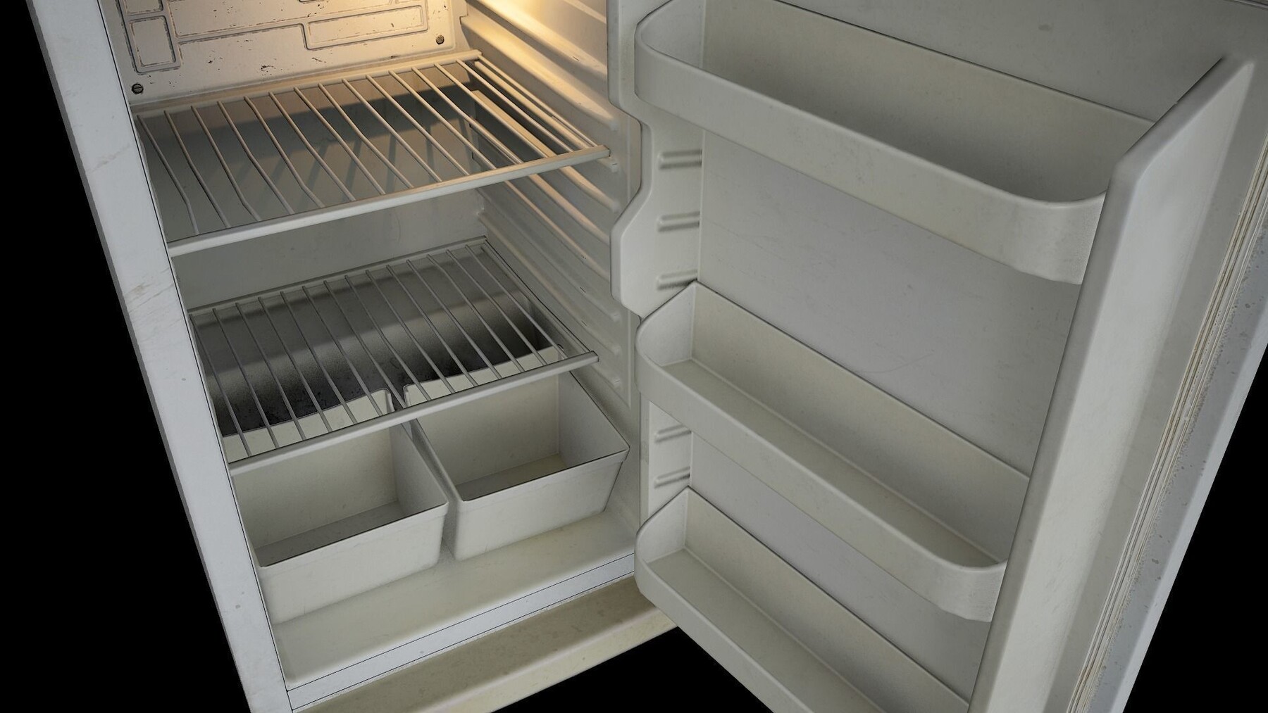 ArtStation - Old Fridge | Game Assets