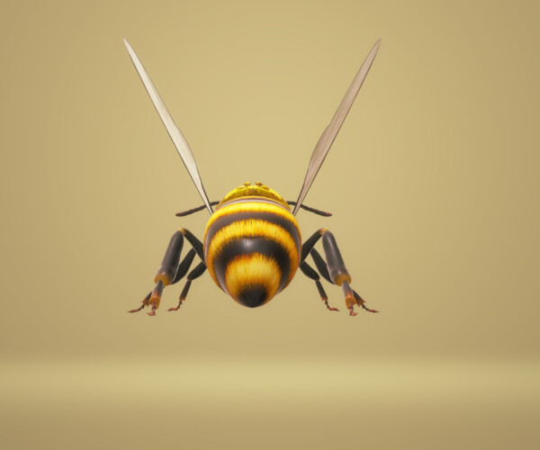 ArtStation - 3D Bee Model | Resources