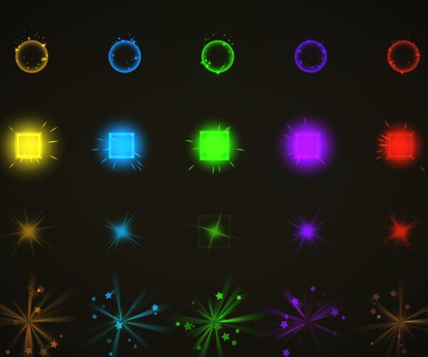 ArtStation - Unity UI Magic Vol.2 / Visual effects | Game Assets