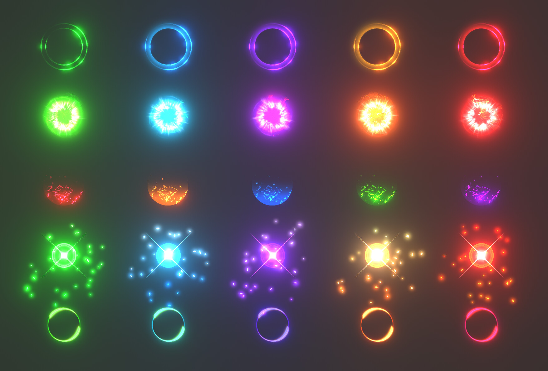 ArtStation - Unity UI VFX Package Vol.2 / Visual Effects | Game Assets