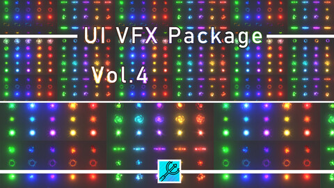 Unity UI VFX Package Vol.4 / Visual Effects