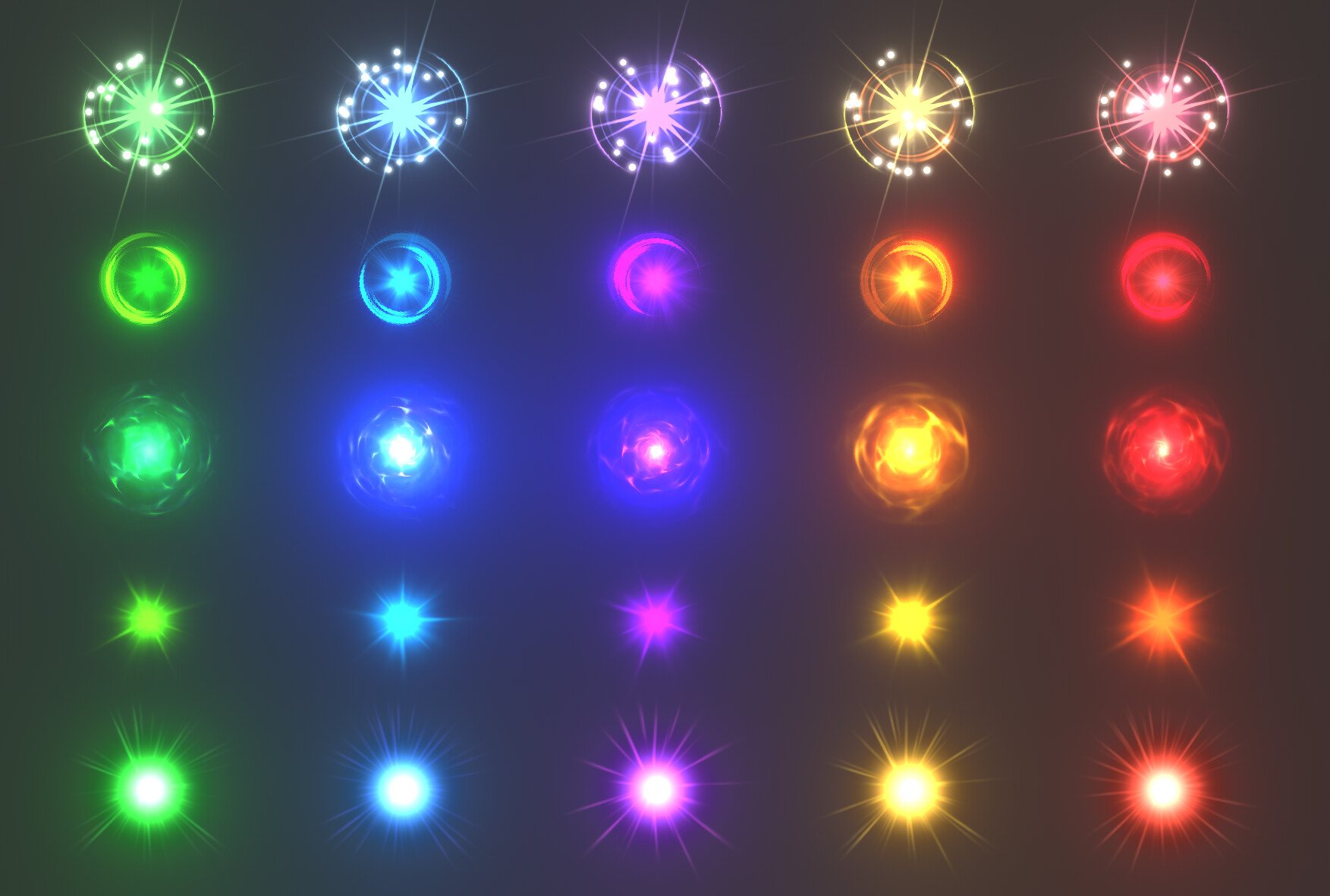 ArtStation - Unity UI VFX Package Vol.4 / Visual Effects | Game Assets