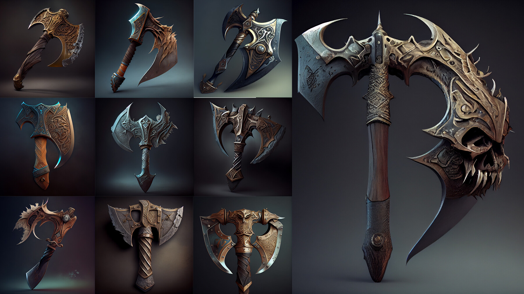 ConceptWithMe 200 Axe Reference Pack Vol.02