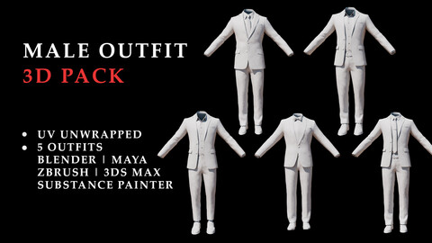 Male Outfit Pack V.1