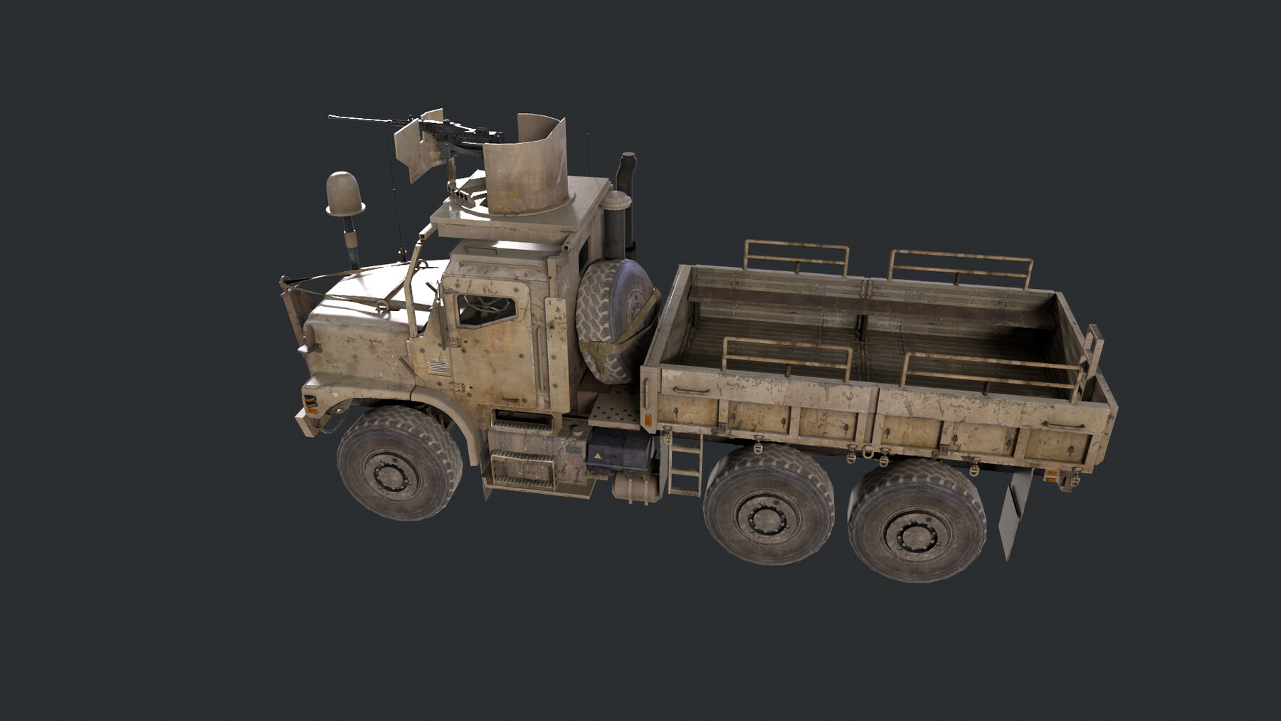 ArtStation - Military Truck - State of Decay 2