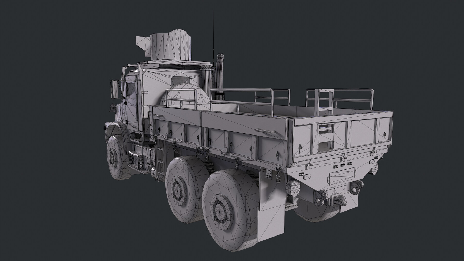 ArtStation - Military Truck MK23 | Game Assets