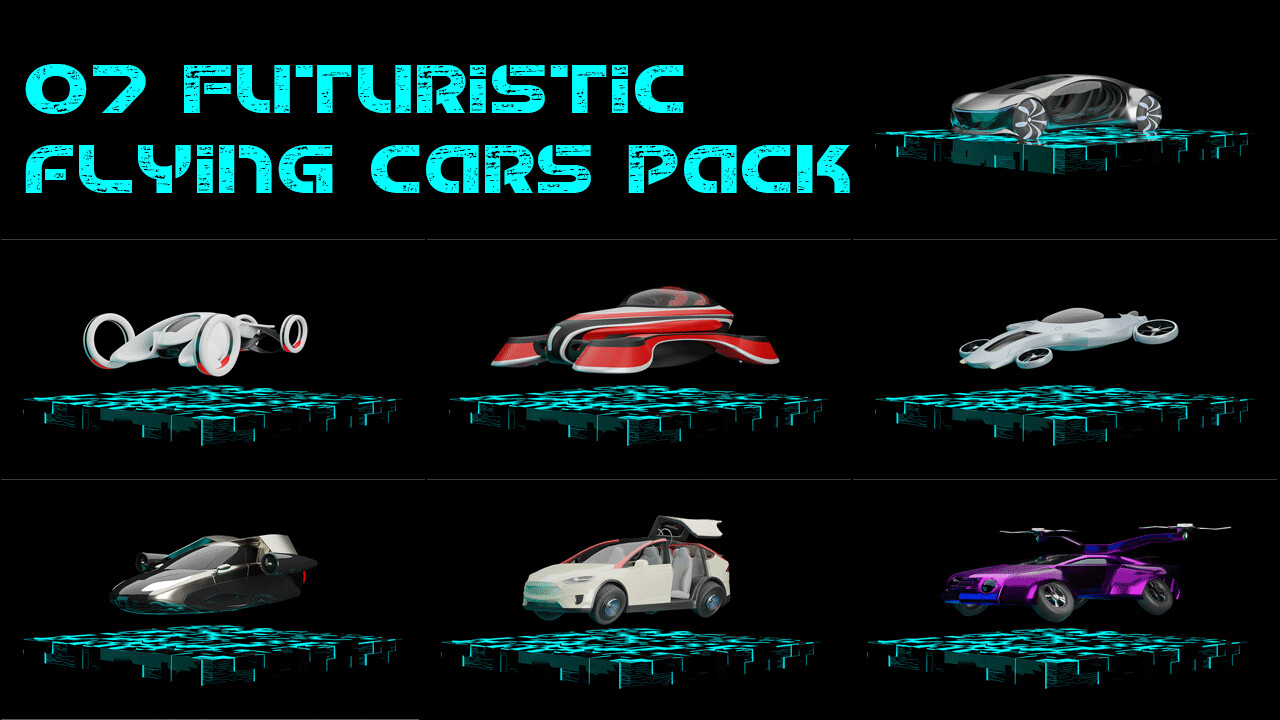 Flying Car Magical Transport Bundle selling