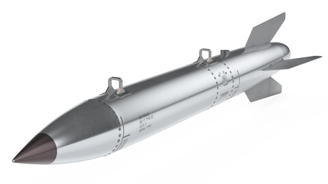 B61 Silver Bullet Fusion Bomb 3D Model