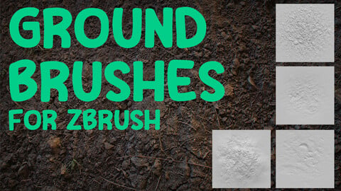 Ground Brushes for zbrush