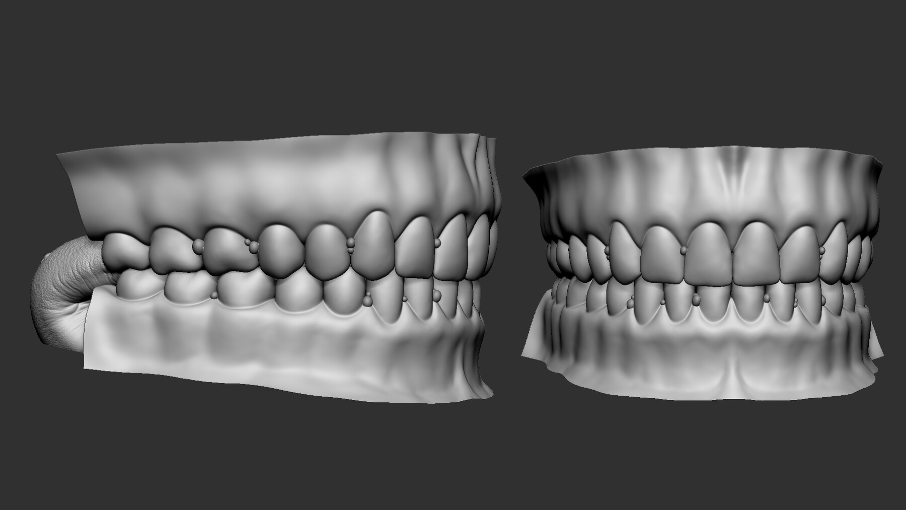 ArtStation - Realistic Teeth 3D model - VFX and Real-time | Resources