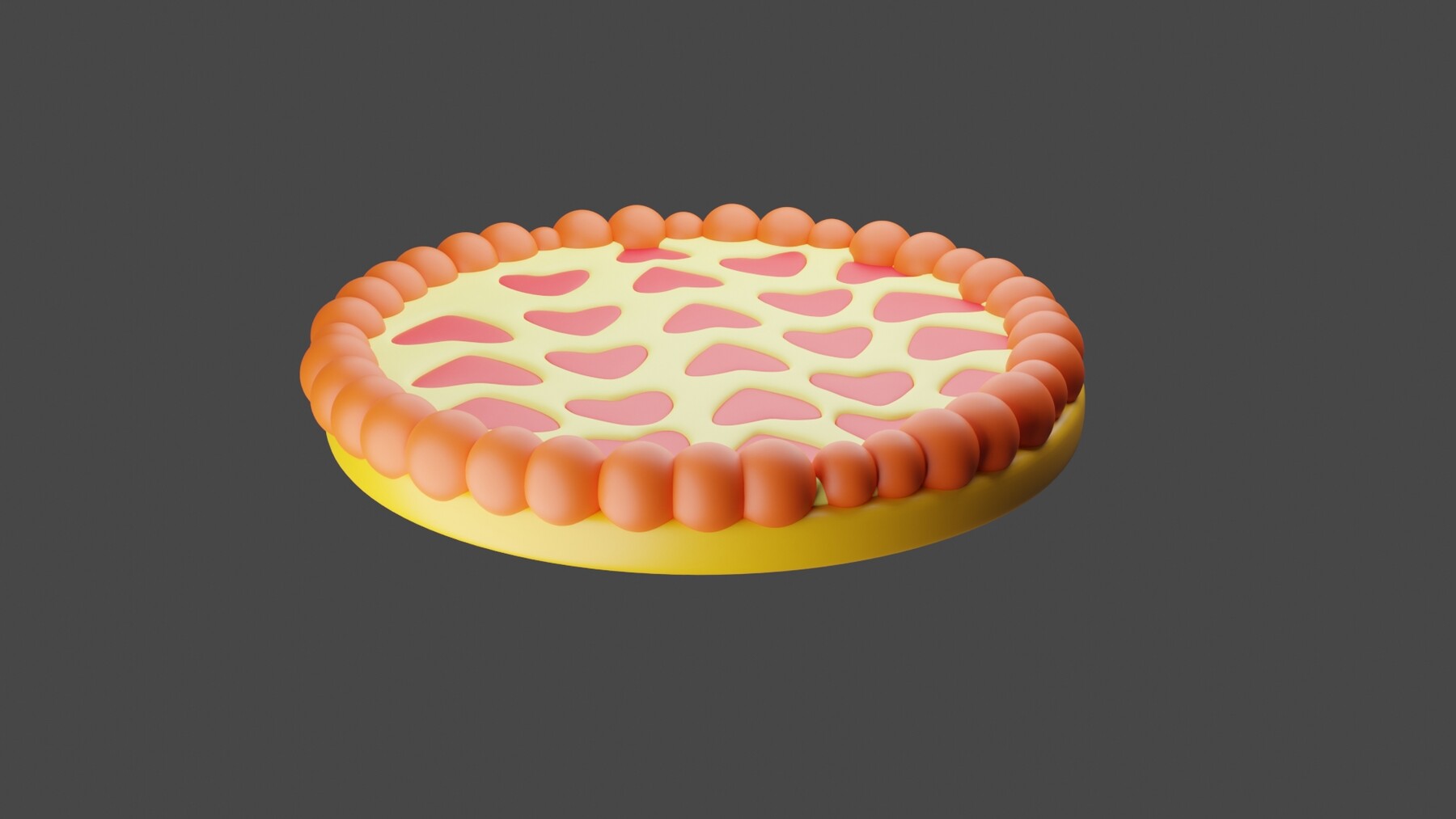 Artstation Pie 3d Model Resources