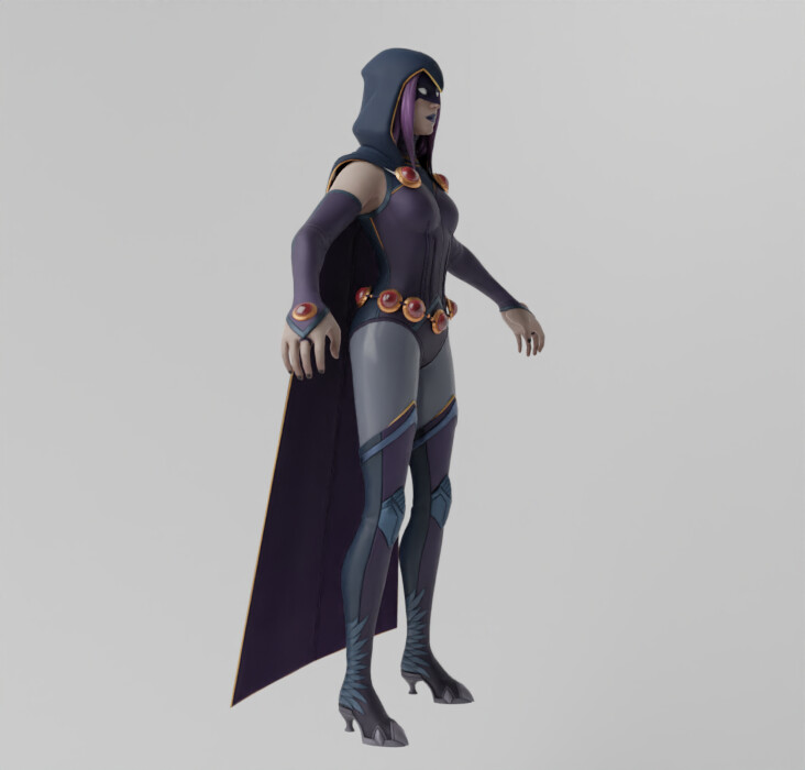 ArtStation - Raven Lowpoly Rigged | Resources