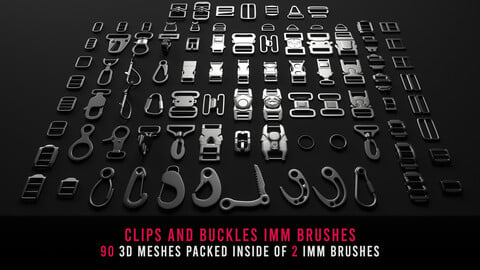 Clips And Buckles Imm Brushes