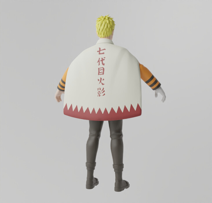 3D file 7 Hokage Naruto Uzumaki 👾・3D printer design to download・Cults