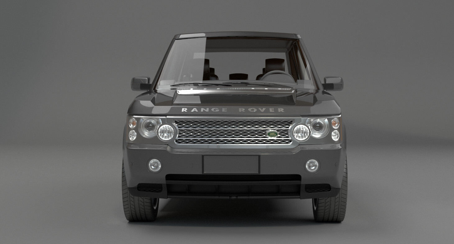 ArtStation - Land Rover Range Rover 2006 Max V-Ray OBJ FBX FREE | Resources