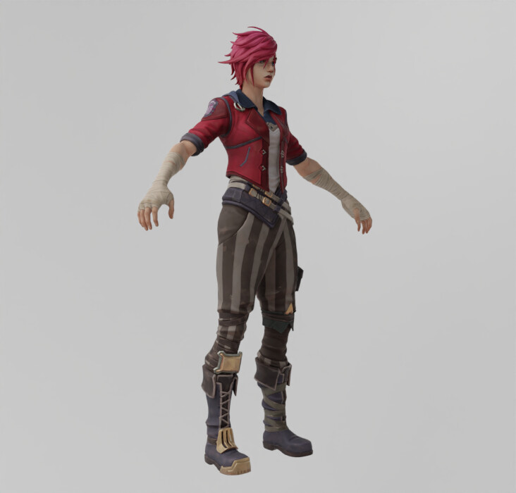 ArtStation - VI Arcane Lowpoly Rigged | Resources