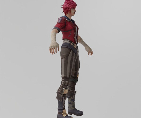 ArtStation - VI Arcane Lowpoly Rigged | Resources