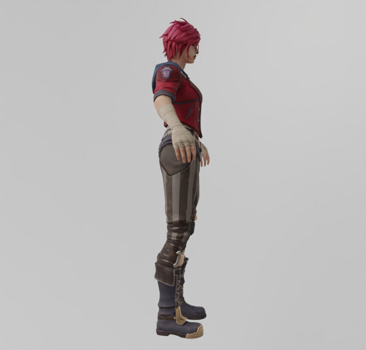 ArtStation - VI Arcane Lowpoly Rigged | Resources