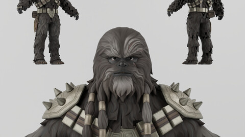 Krrsantan Lowpoly RIgged