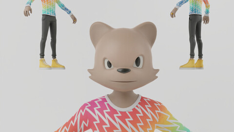 janky Lowpoly Rigged