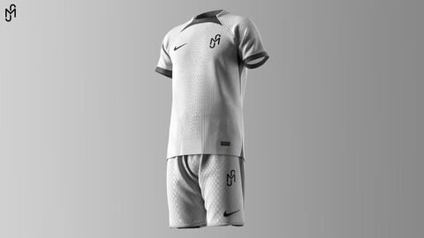 NIKE - GALATASARAY 22/23 KİT SET MOCKUP for CLO3D and Marvelous Designer