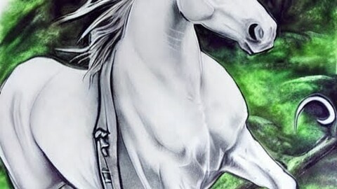 White horse