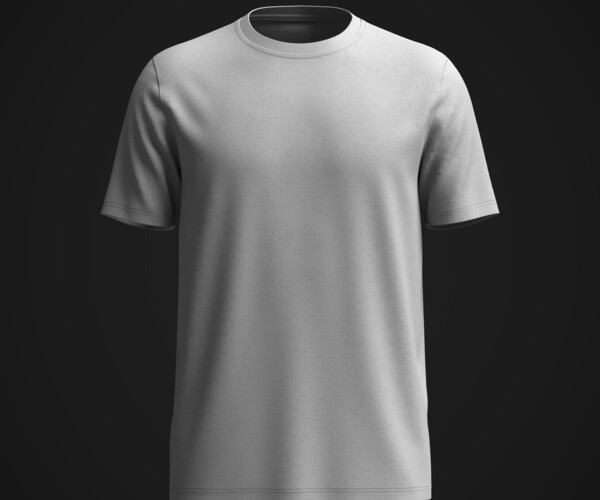 ArtStation - Men’s Regular T-shirt 3d Model | Resources