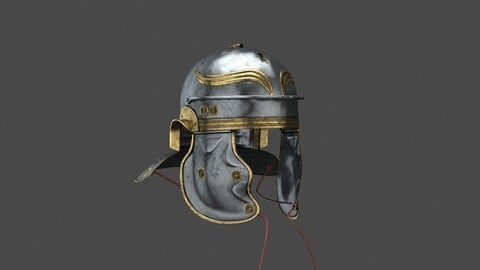 Roman legionary helmet